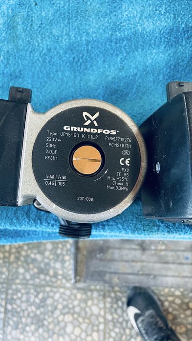 Насос циркуляційний 15-60 з пластиковою уліткою