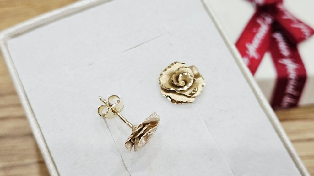 Kolczyki złote 14k