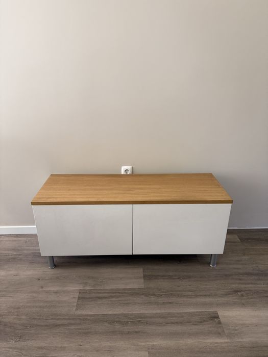 Móvel com 2 gavetas e placa Ikea