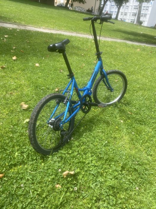 Bicicleta de abrir e fechar