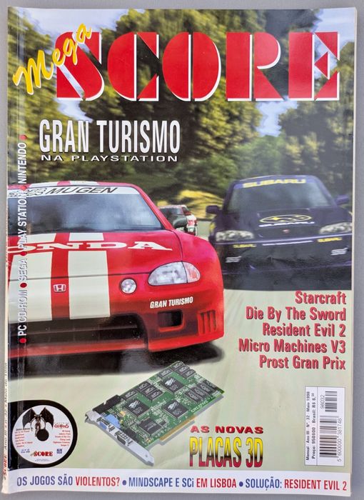 Revista Megascore Nº 32 - Maio 1998