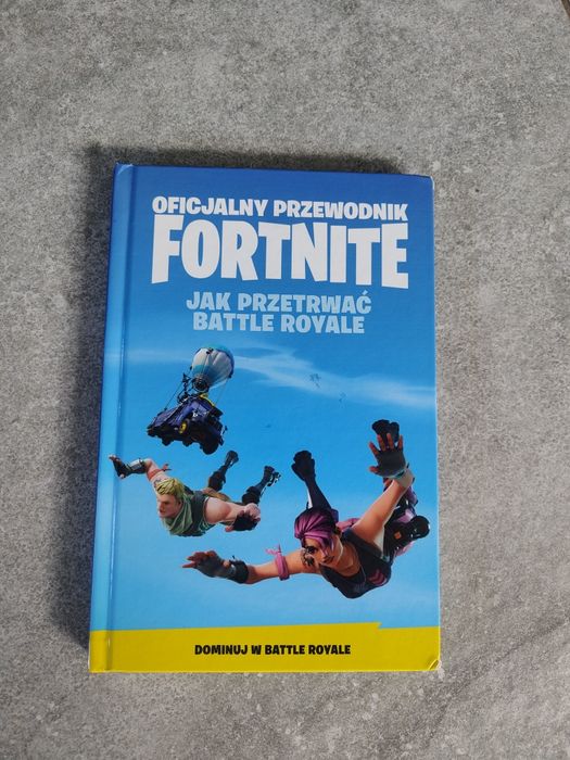 Książka oficjalny przewodnik Fortnite