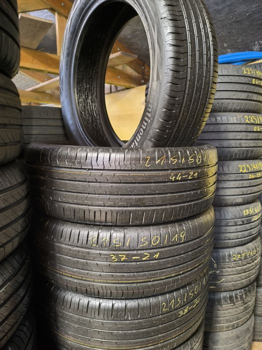 Opony Continental Eco contact 6 215/50/19 komplet nowe demo