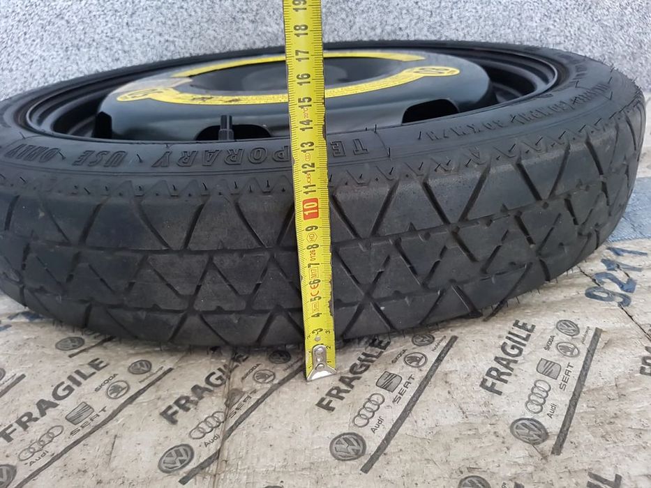 koło dojazdowe vw passat tiguan t-roc arteon skoda octavia karoq seat