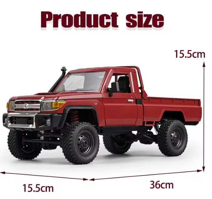 Машинка на радіокеруванні MN82 / MN82 Pro / Toyota Land Cruiser LC79