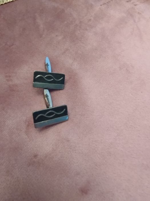 Spinki do mankietów PRL 2 pary