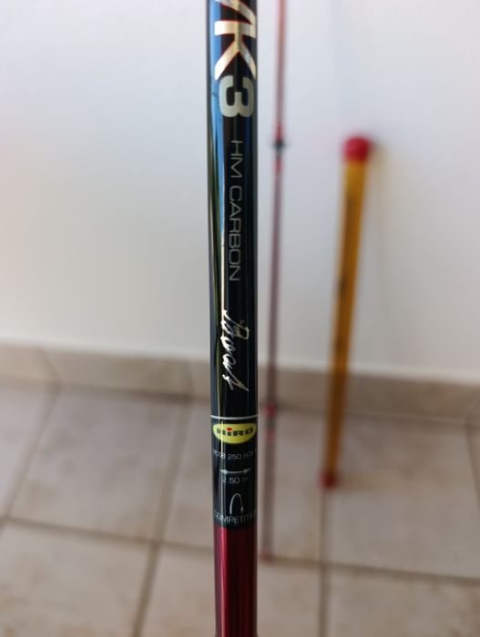 Cana embarcada Hiro MK3 IM Carbon 2,50 m + 2 ponteiras