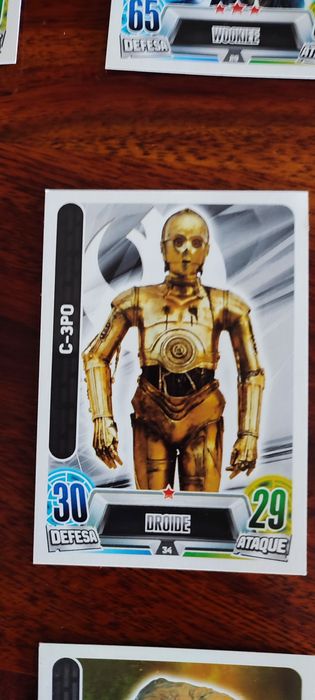 Coleção de cartas StarWars