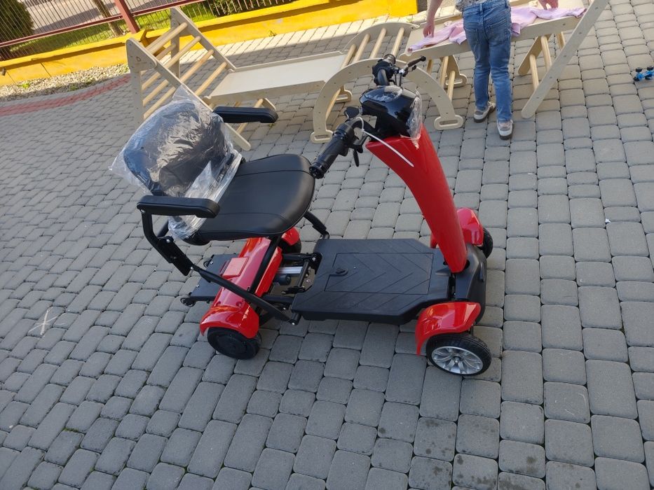 Wózek elektryczny składany z pilota cena Tylko dziś 2600