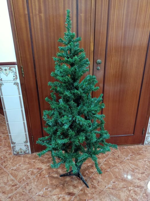 Árvore de natal verde 150 cm casa apartamento vivenda escritório.