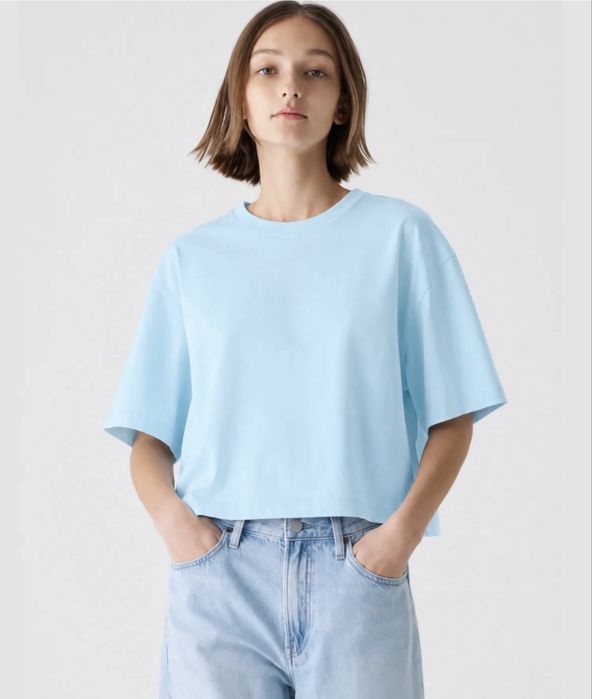 Стильная футболка Uniqlo,размер М