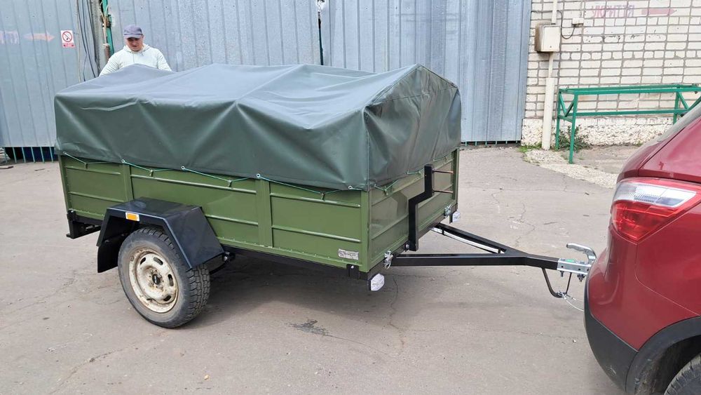 НОВИЙ ПРИЦЕП 2000/1300/510 із заводу з документами. Є доставка.