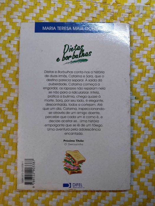 DIETAS E BORBULHAS – 
Maria Teresa Maia Gonçalves