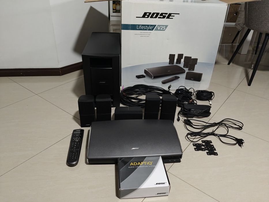 Kino Domowe Bose Lifestyle V25 | Komplet + Dodatki (Stojaki i Uchwyty) | Stan BDB!