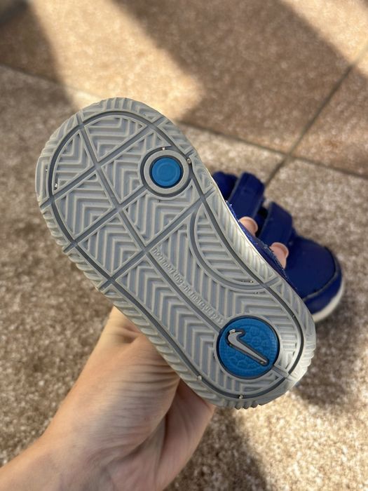 Дитячі сині кросівки кеди Nike 19,5 19 розмір 10 см устілка