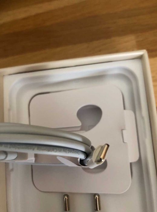 iPhone Apple A-400 комплект айфона, оригінальний зарядний блок, Lightning кабель 1м