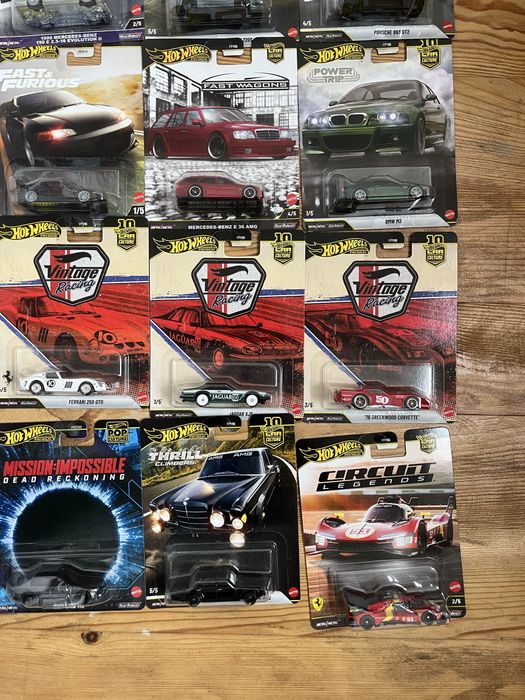 Моделі hot wheels premium car culture fast and furious