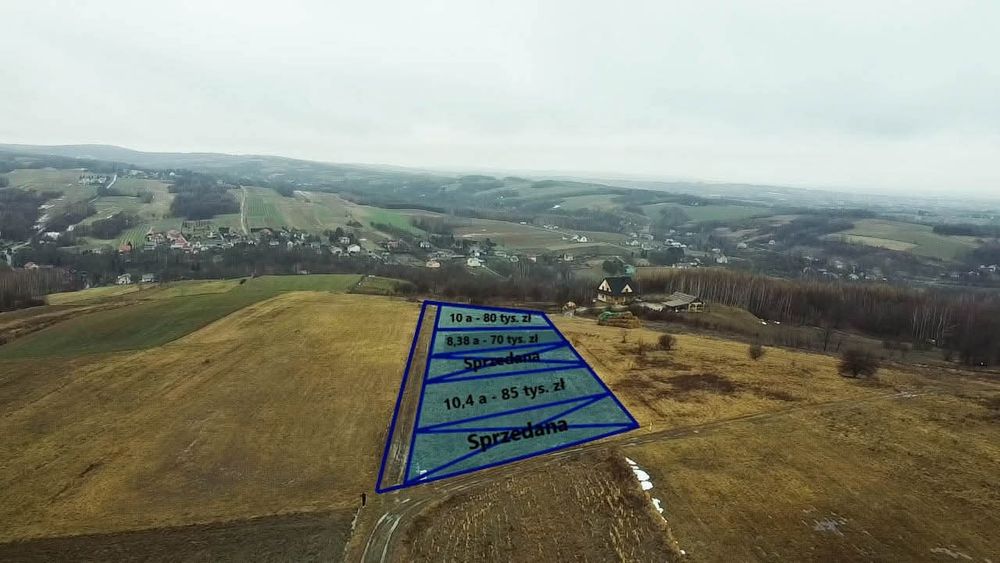 Sprzedam Trzy Działki Budowlane.
