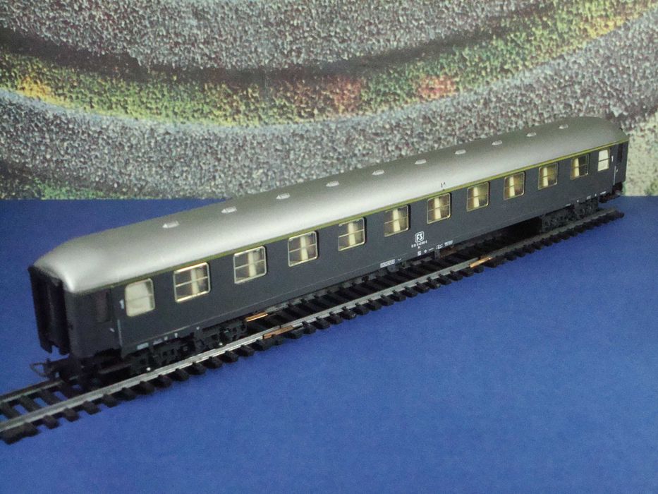 Lima H0 9115 - Carruagem 1ª Classe / "FS" Itália / Usado