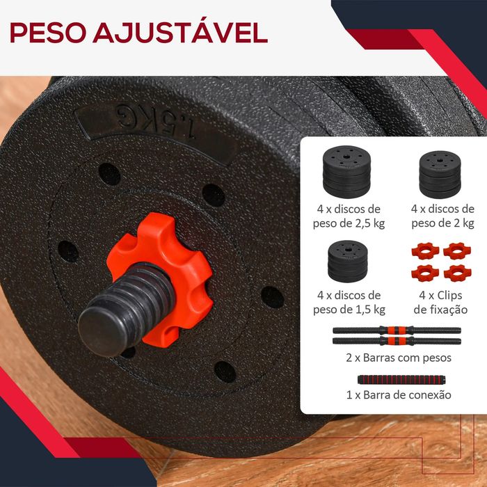 Halters conjunto 25kg