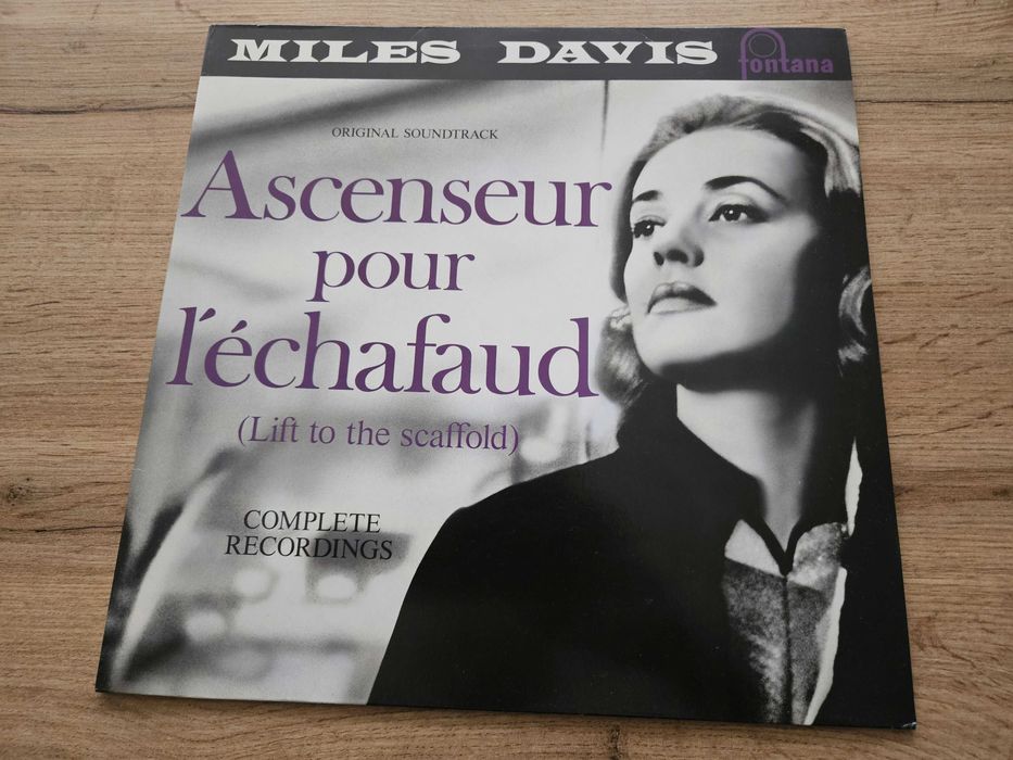 MILES DAVIS Ascenseur Pour L'échafaud (Lift To The Scaffold LP 1988 NM