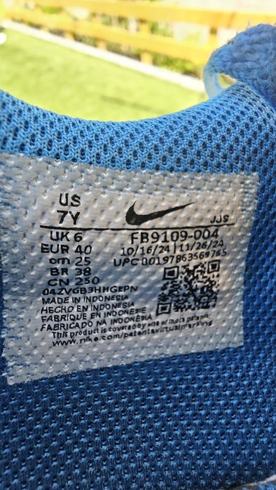 Nike Dunk Low Azuis e Cinzentas - Tam.40 - Usadas, como novas