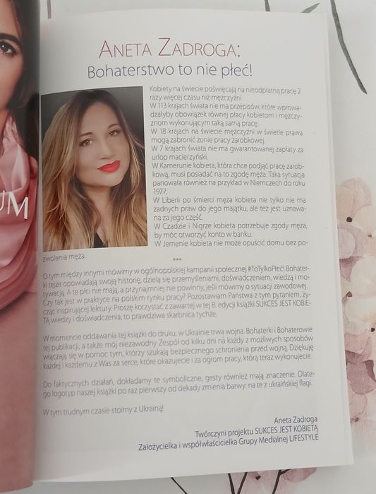 Książka "Sukces jest kobietą!" Zadroga