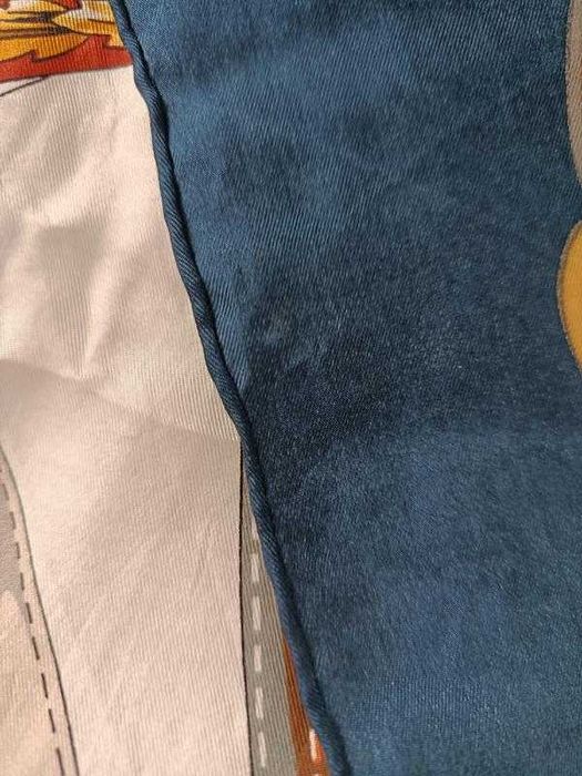 Шовкова хустка в кінному стилі, 85х88 см