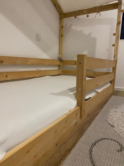 Cama crianca tipo casa