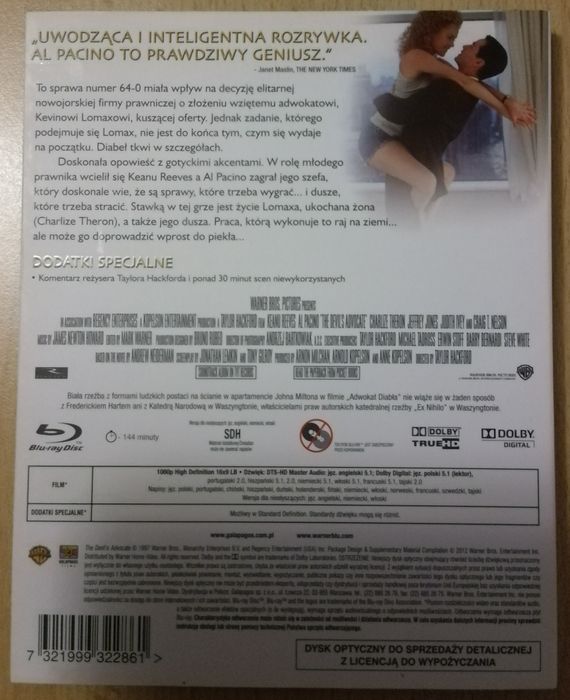 Adwokat diabła film na blu ray