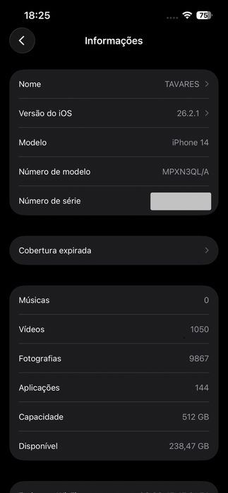 iPhone 14 512GB Azul, com garantia Elcorteingles