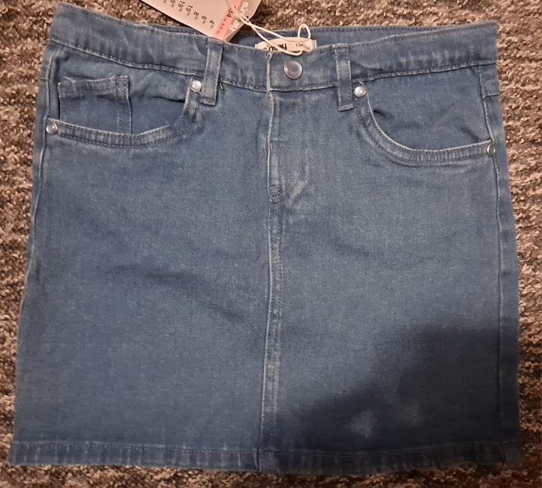 Spódniczka dzinsowa 134
