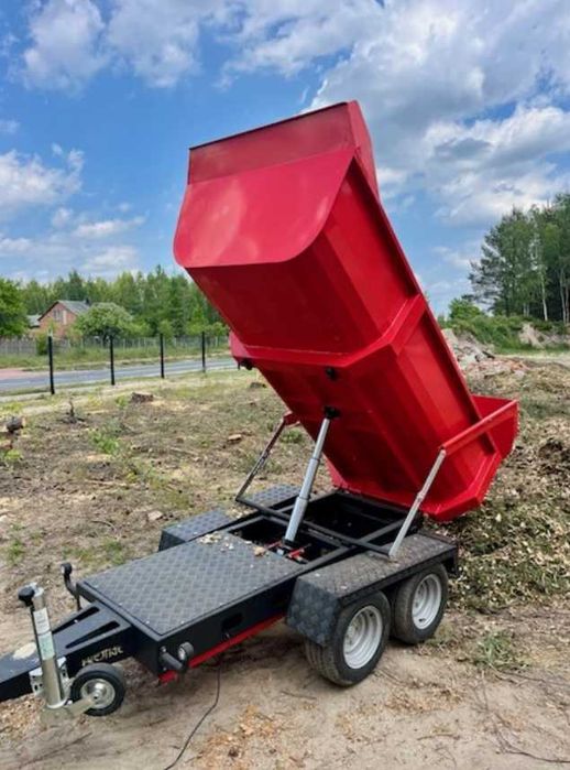 Przyczepa z wywrotem pod quada, utv, auto, ciągnik