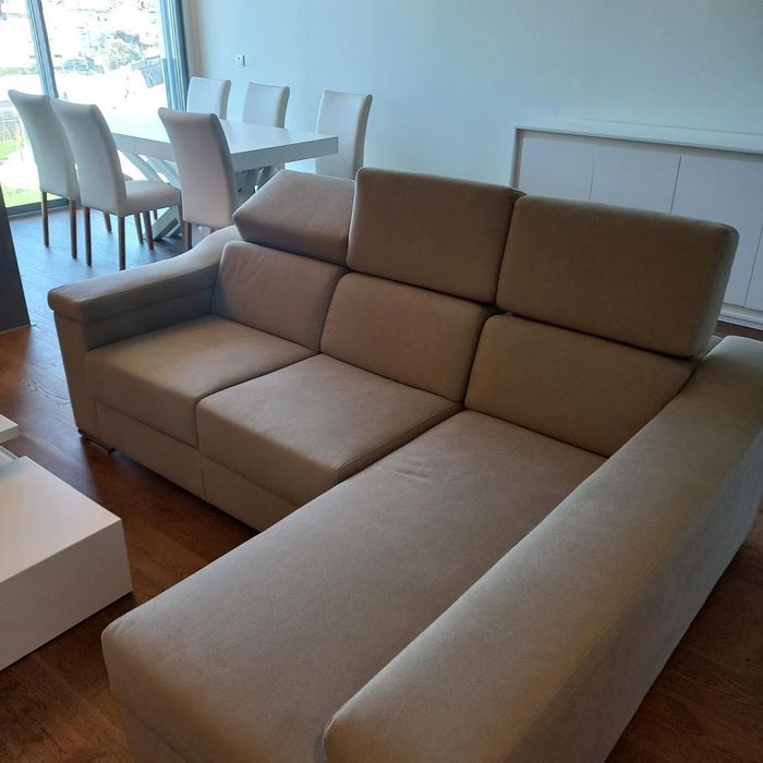 Sofá de linho sala