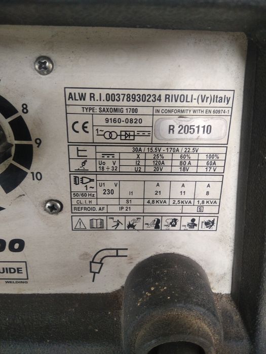 Spawarka migomat mig mag oerlikon