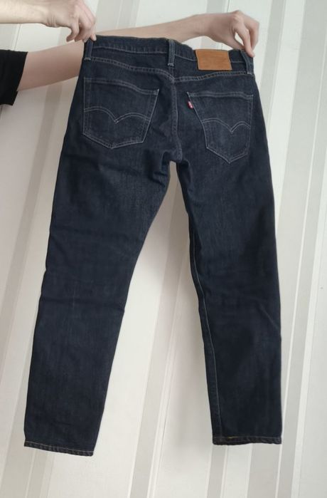 Оригинальные Levi's 512 Slim Taper — Тёмно-синий Индиго (Strong)