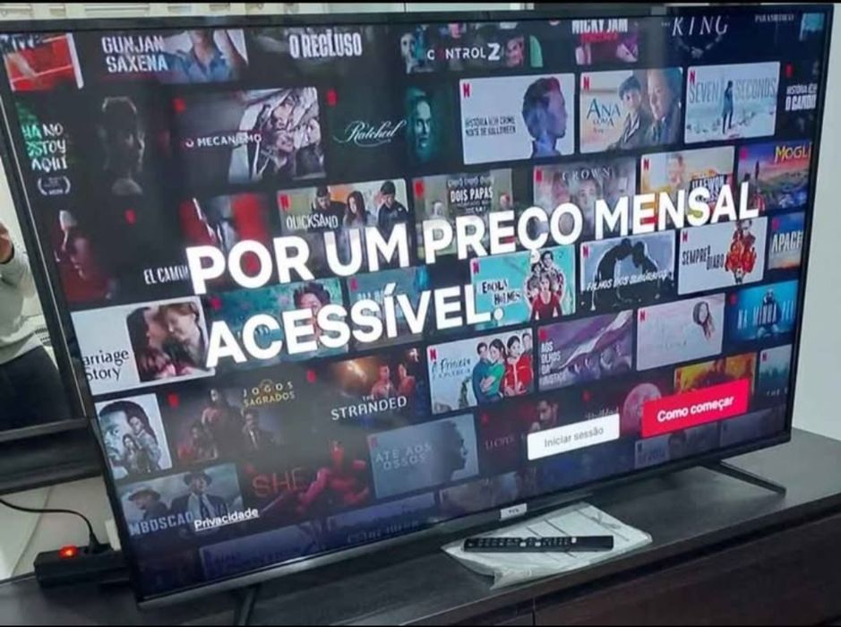 TCL 65"FAÇO entrega incluída no valor ANDROID 1,65M 4K  ULTRA