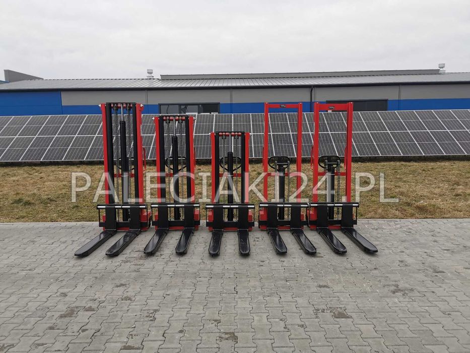 MS/CTY-E 1016 Wózek podnośnikowy paleciak sztaplarka stacker układarka