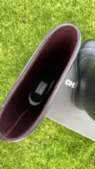 Kaloszy Premium  kozaki Chanel buty
