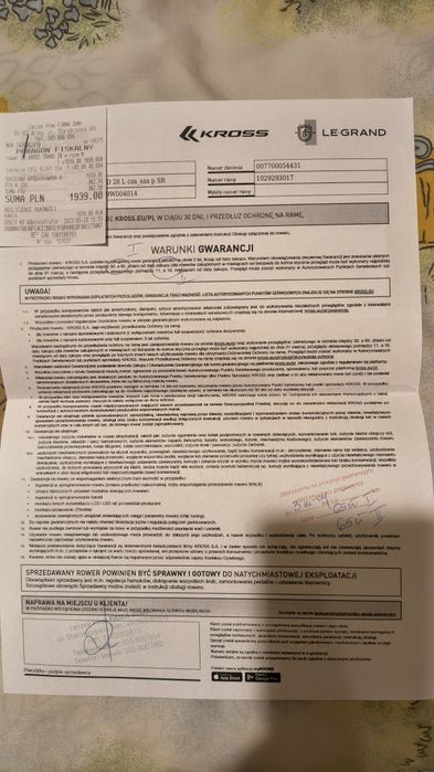 Sprzedam rower Kross