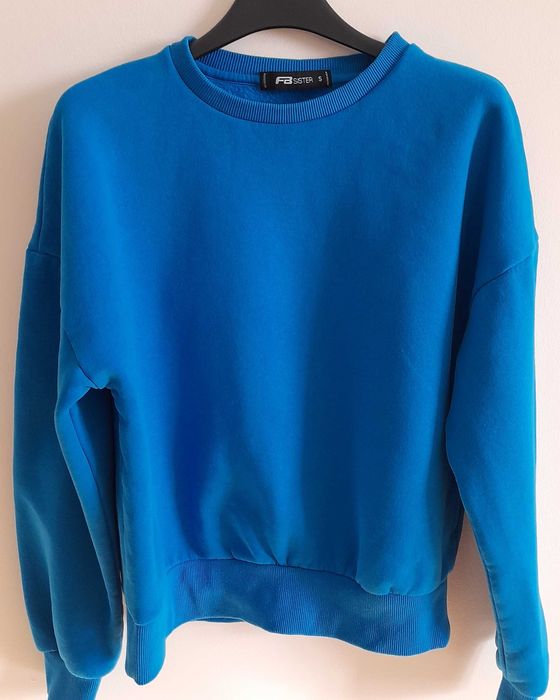 Bluza oversize 50% bawełna S/36