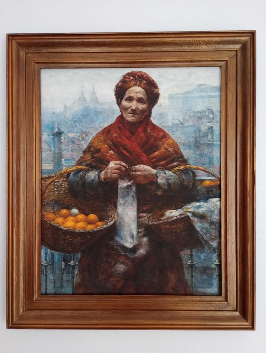 Obraz na płótnie, Pomarańczarka, Aleksander Gierymski, 50x40