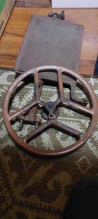 Koło i pedał maszyny