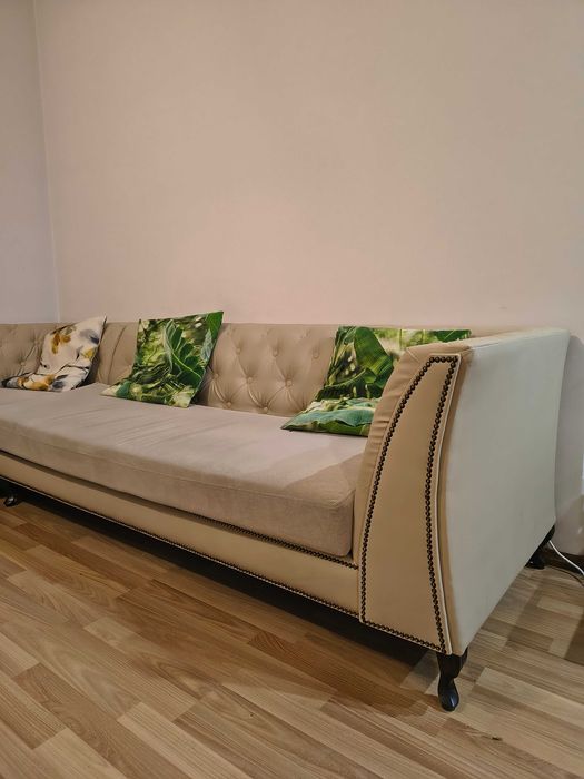 Narożnik w stylu glamour