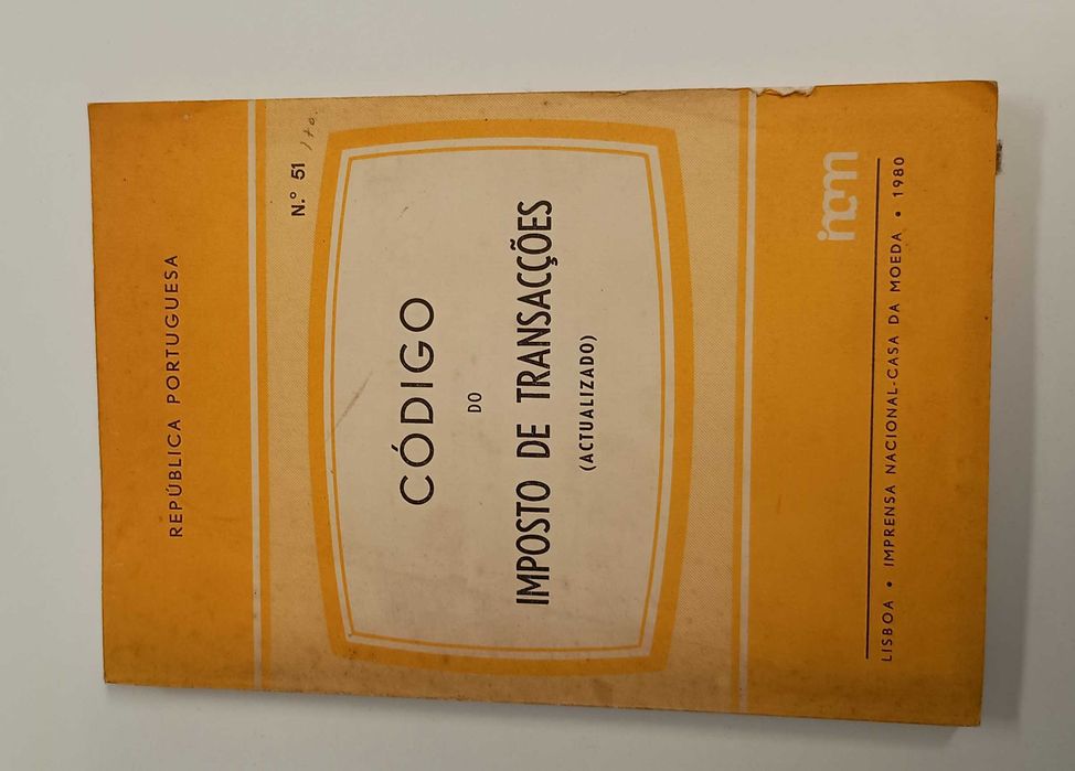 Código do Imposto de Transacções (actualizado)