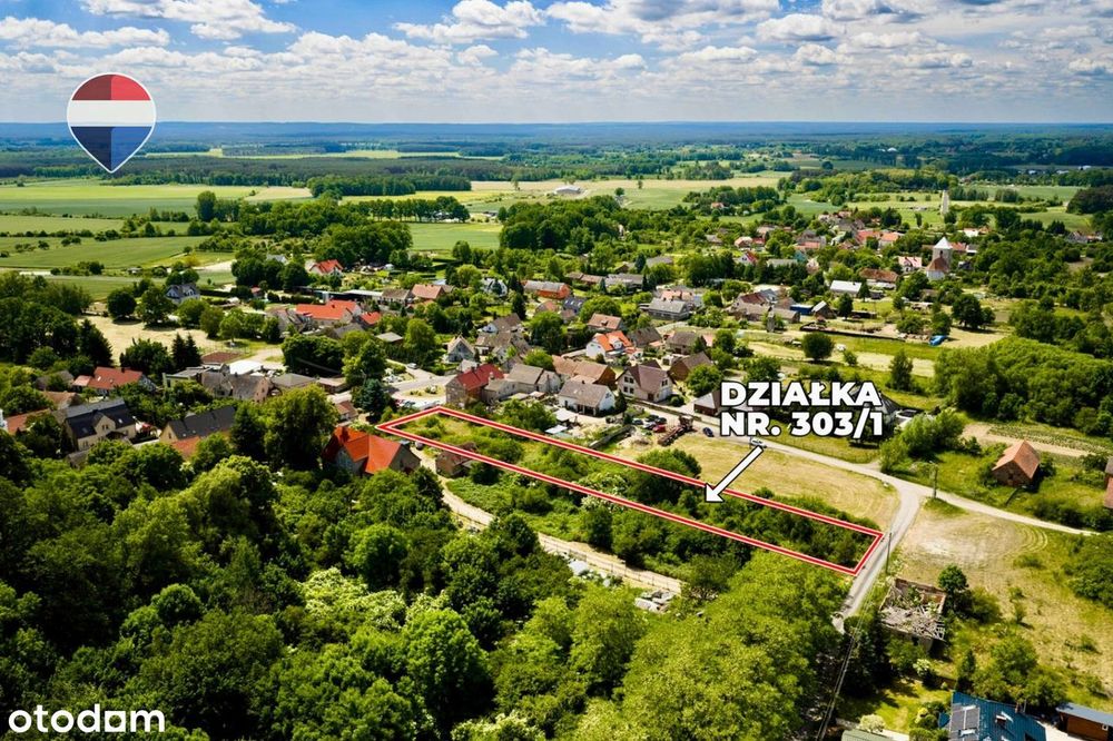 Działka z WZ, pow. 3.104 m² + media