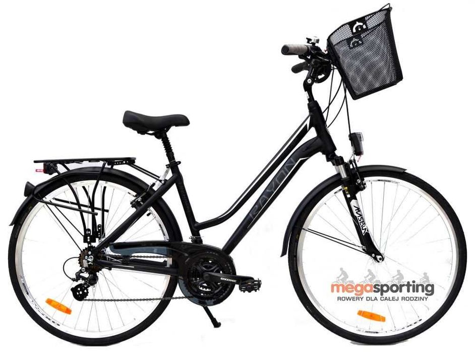 Rower trekking unisex damski męski Rayon VIP 28 Shimano aluminiowy