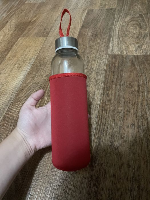 пляшка для води склянна