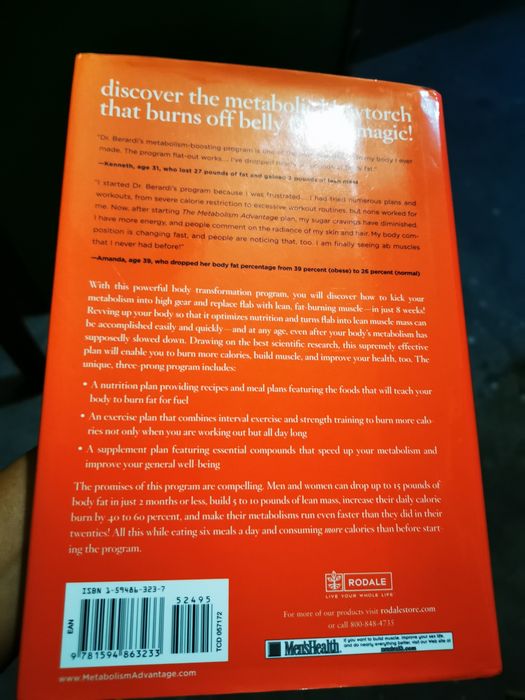Livro the metabolism advantage