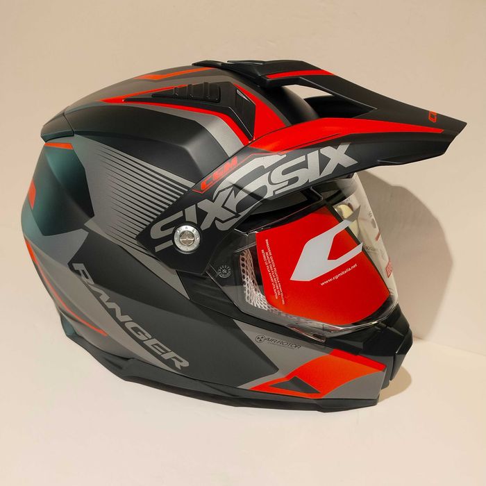 Capacete CGM Dual-sport trail adv mota novo